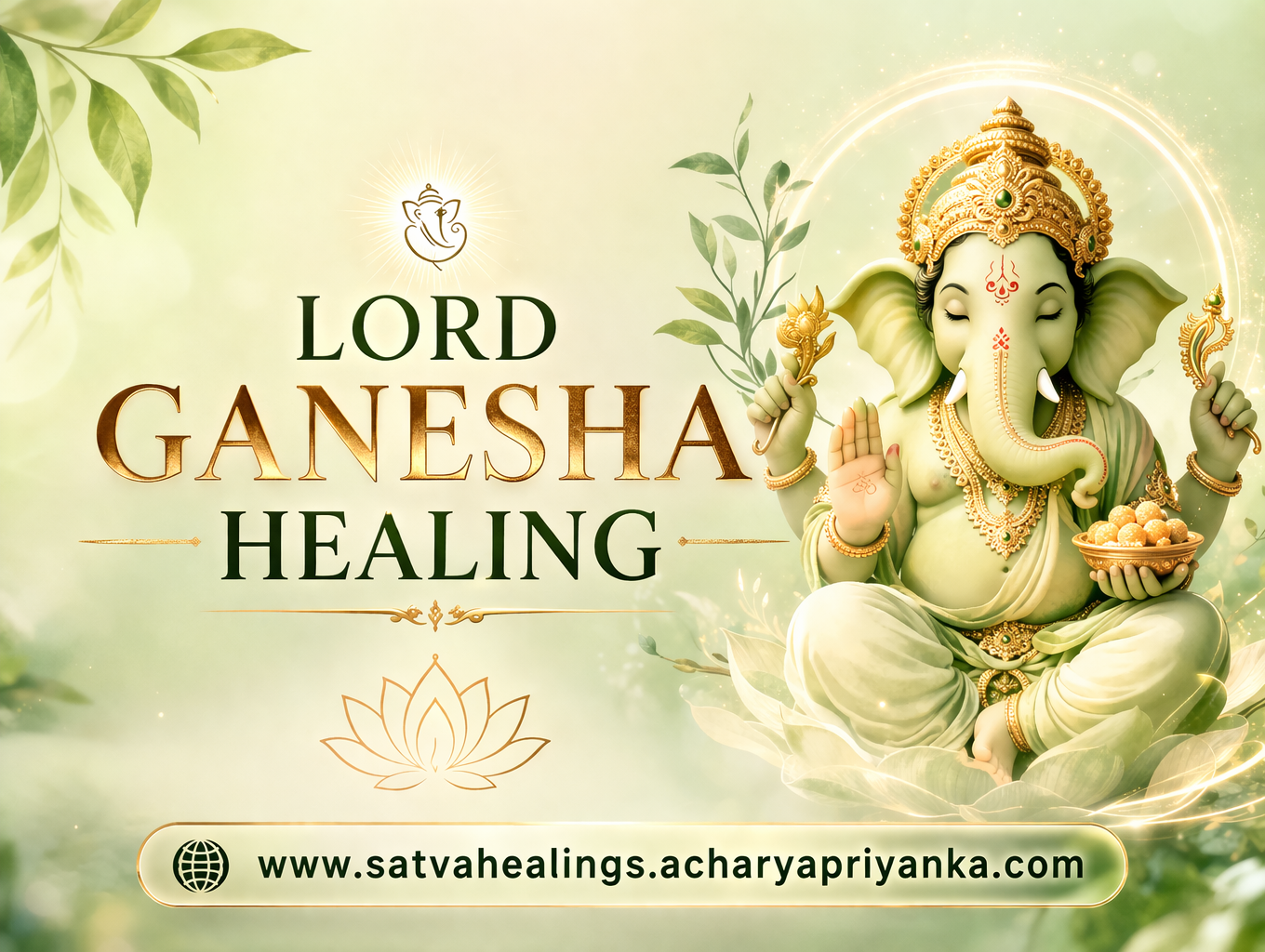 Lord Ganesha healing